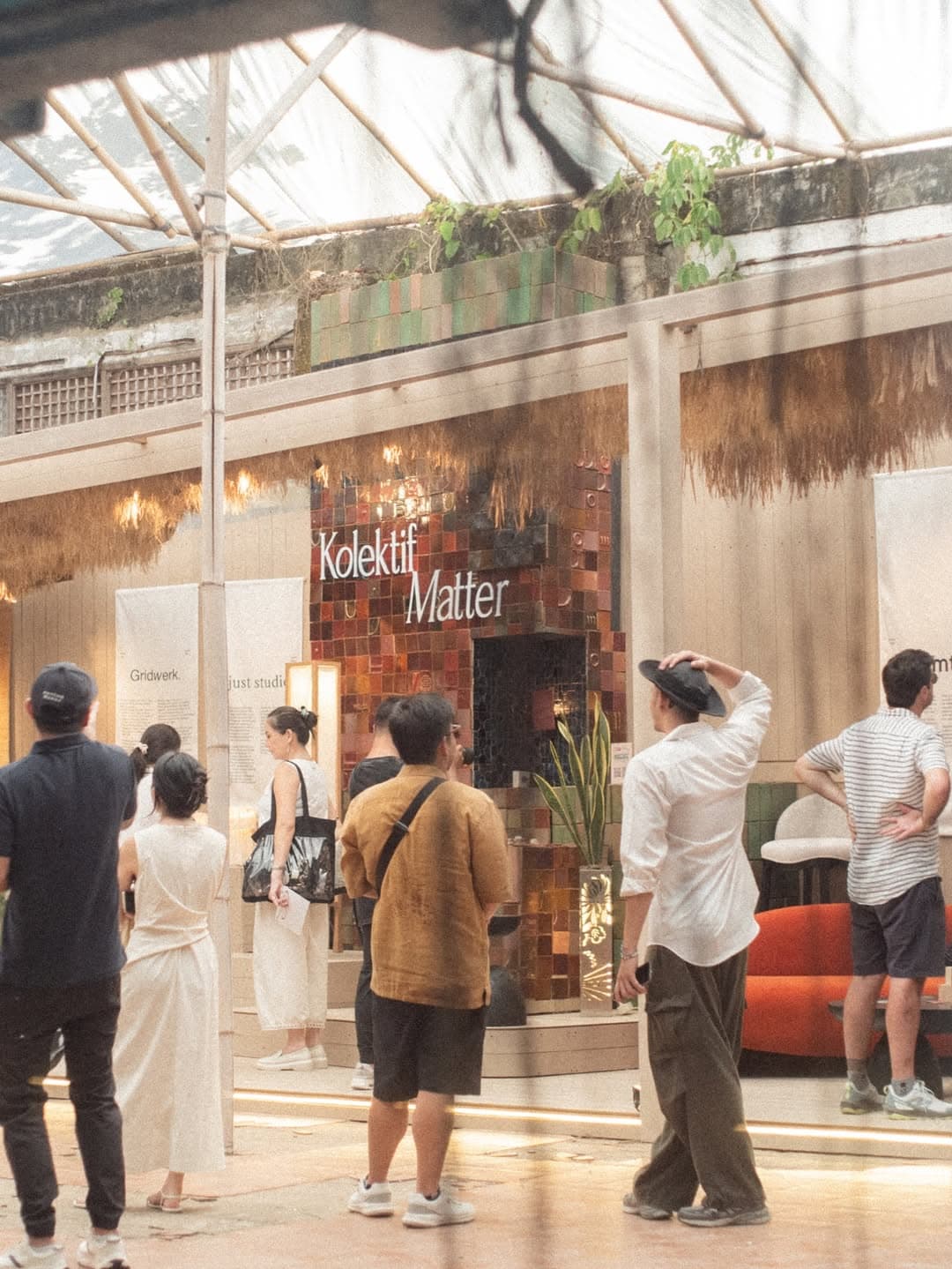 Komta installation at Kolektif Matter