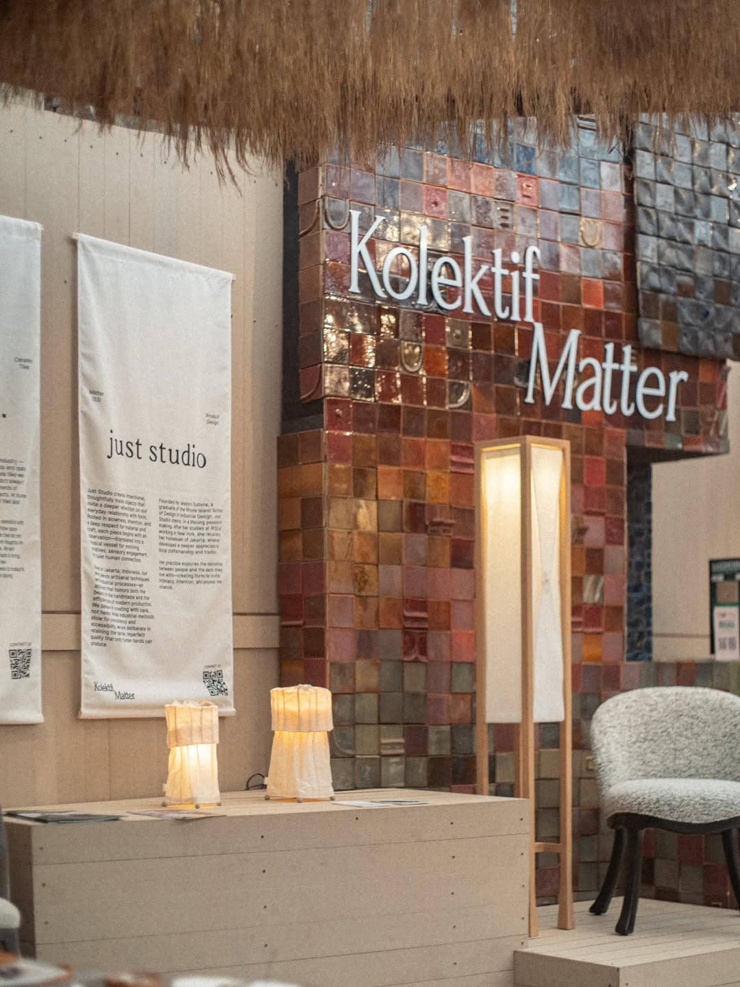 Kolektif Matter installation signage
