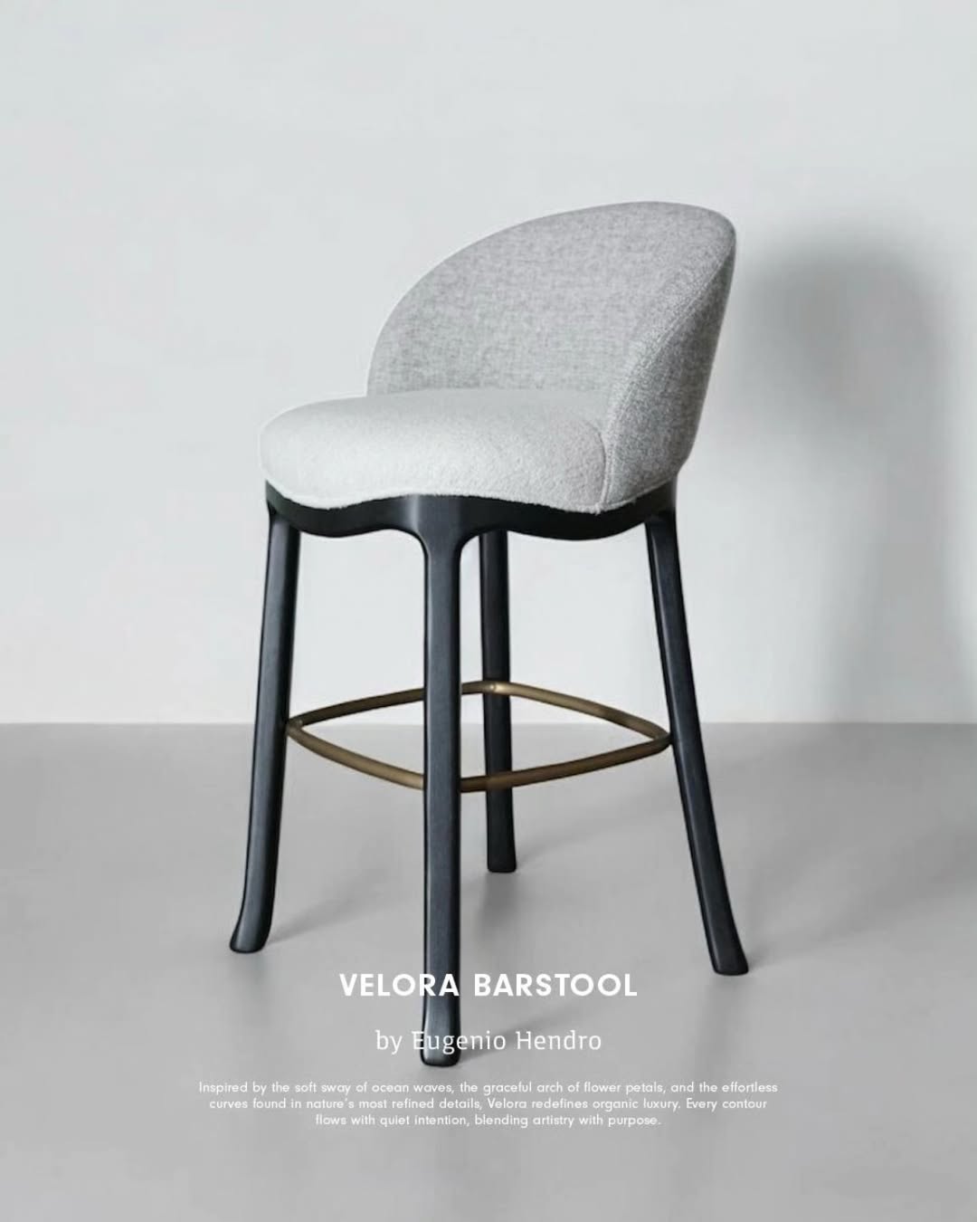 Velora barstool poster